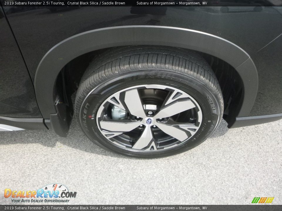 2019 Subaru Forester 2.5i Touring Crystal Black Silica / Saddle Brown Photo #2