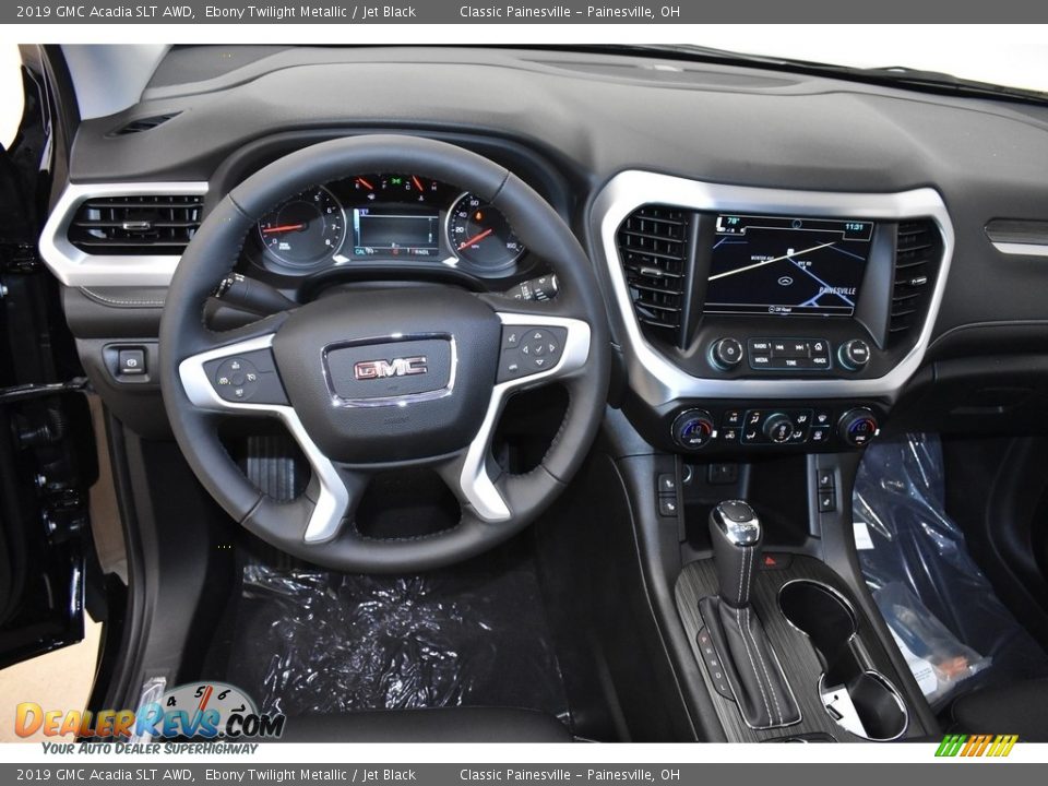 2019 GMC Acadia SLT AWD Ebony Twilight Metallic / Jet Black Photo #11