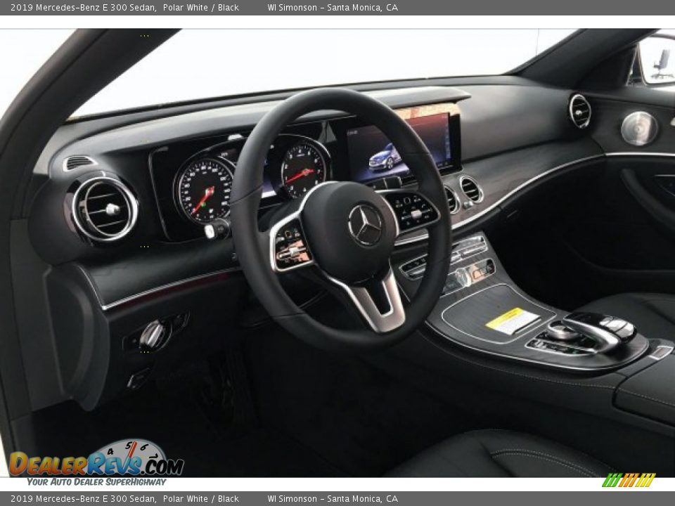 2019 Mercedes-Benz E 300 Sedan Polar White / Black Photo #3
