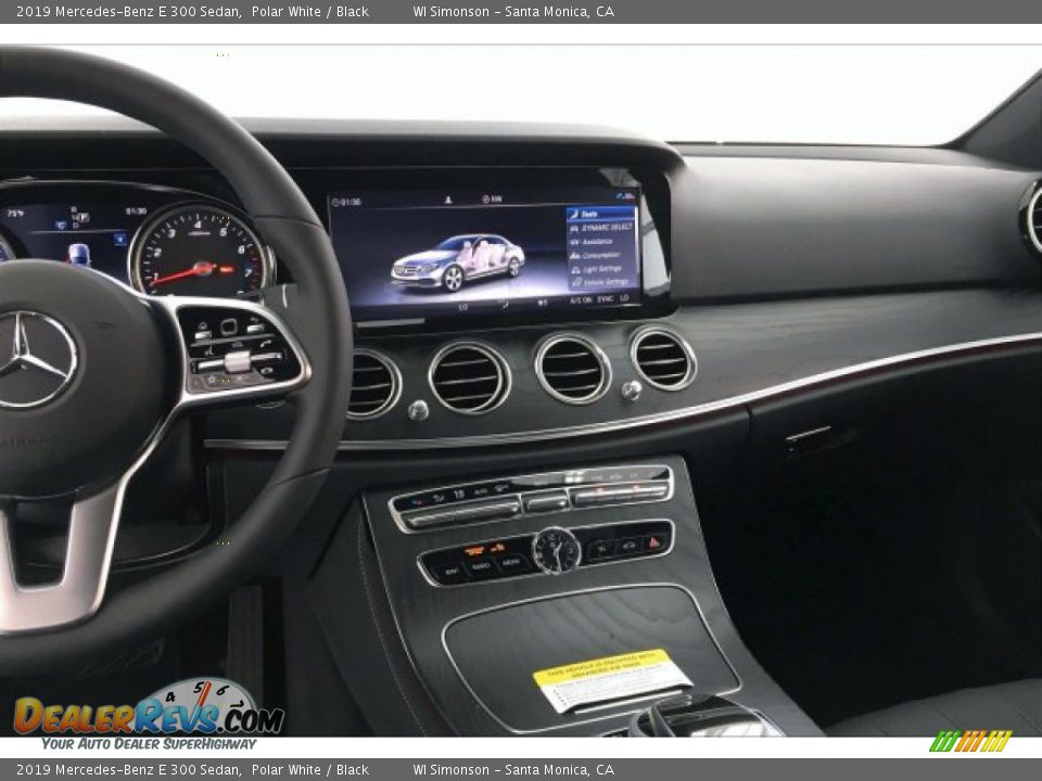 2019 Mercedes-Benz E 300 Sedan Polar White / Black Photo #5