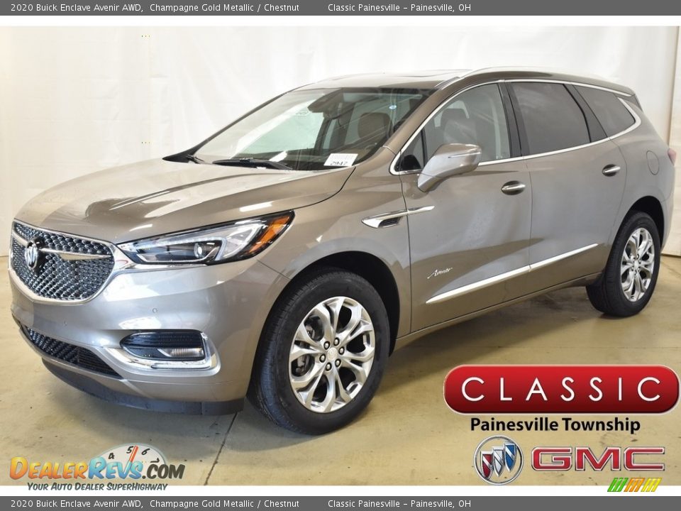 2020 Buick Enclave Avenir AWD Champagne Gold Metallic / Chestnut Photo #1