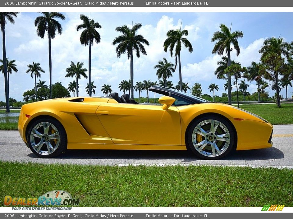 Giallo Midas 2006 Lamborghini Gallardo Spyder E-Gear Photo #2