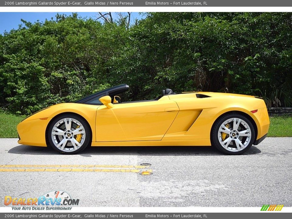 Giallo Midas 2006 Lamborghini Gallardo Spyder E-Gear Photo #6