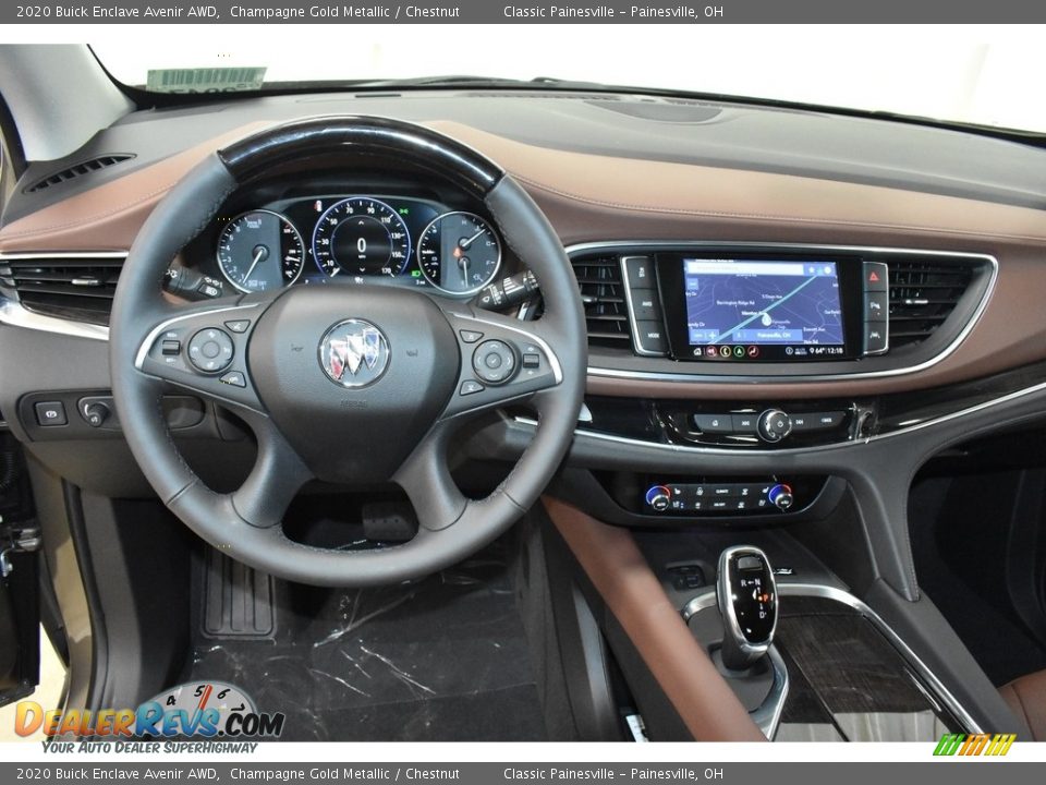 Dashboard of 2020 Buick Enclave Avenir AWD Photo #10