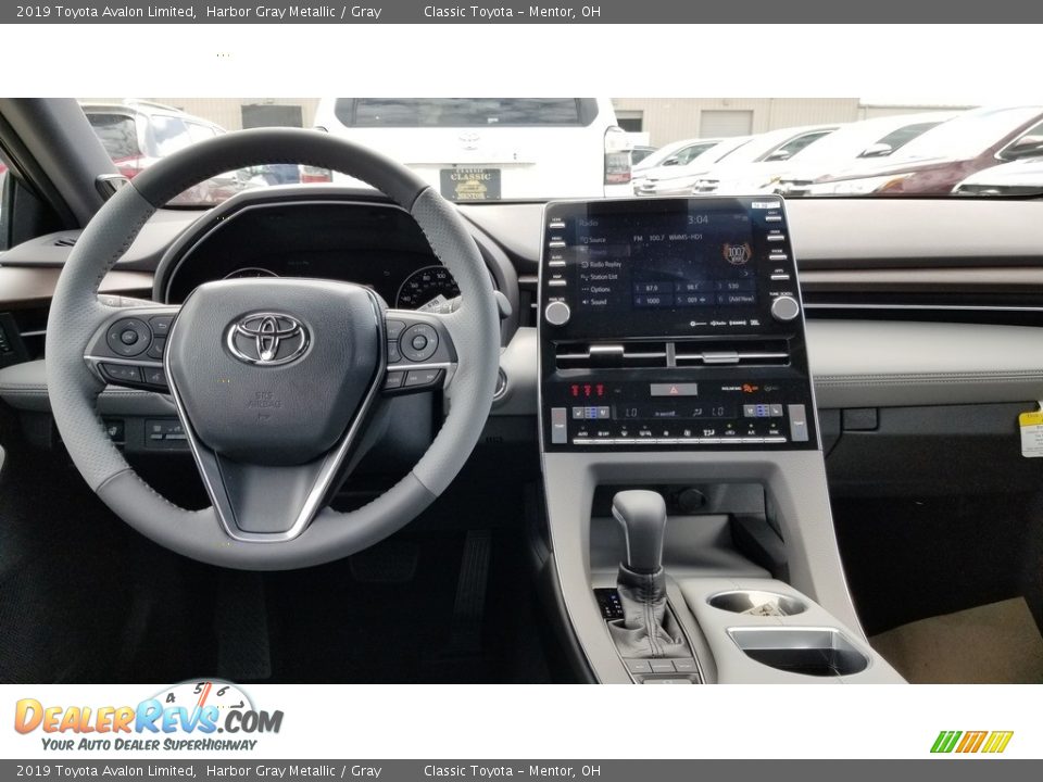 2019 Toyota Avalon Limited Harbor Gray Metallic / Gray Photo #4