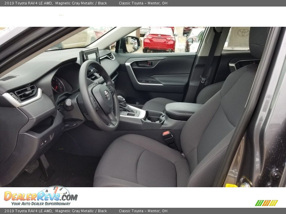 2019 Toyota RAV4 LE AWD Magnetic Gray Metallic / Black Photo #2