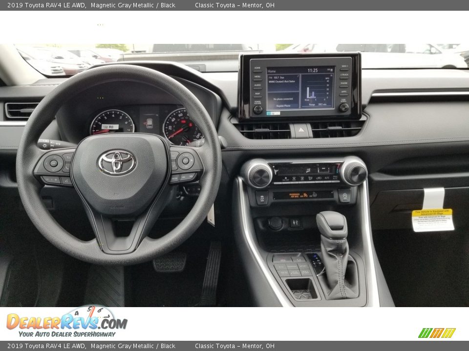 2019 Toyota RAV4 LE AWD Magnetic Gray Metallic / Black Photo #4