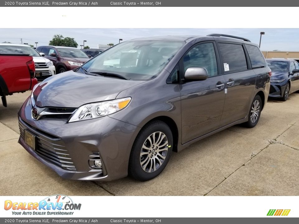 2020 Toyota Sienna XLE Predawn Gray Mica / Ash Photo #1