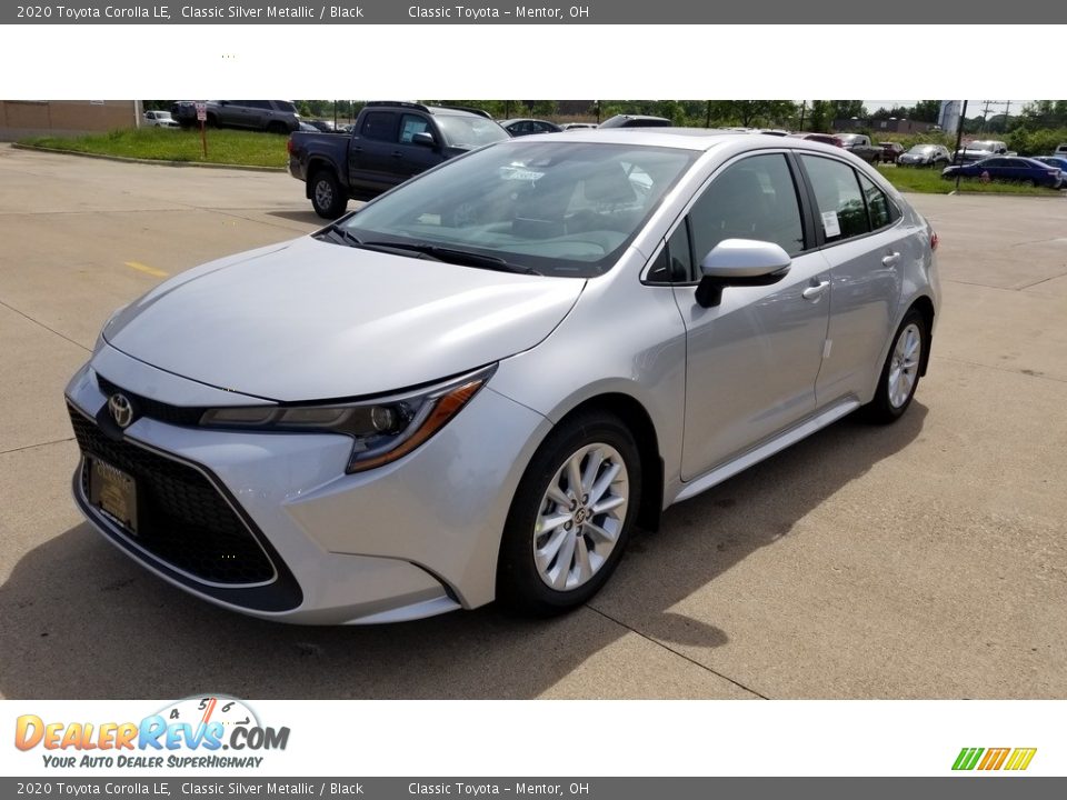 2020 Toyota Corolla LE Classic Silver Metallic / Black Photo #1