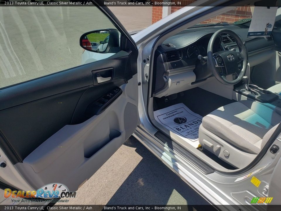 2013 Toyota Camry LE Classic Silver Metallic / Ash Photo #3