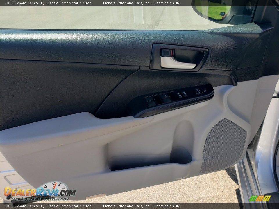 2013 Toyota Camry LE Classic Silver Metallic / Ash Photo #4