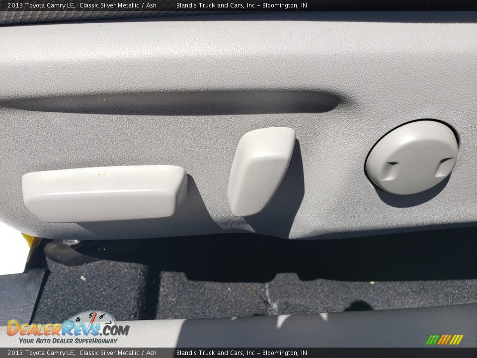 2013 Toyota Camry LE Classic Silver Metallic / Ash Photo #7