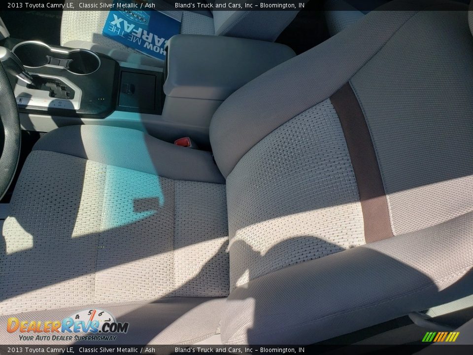 2013 Toyota Camry LE Classic Silver Metallic / Ash Photo #8