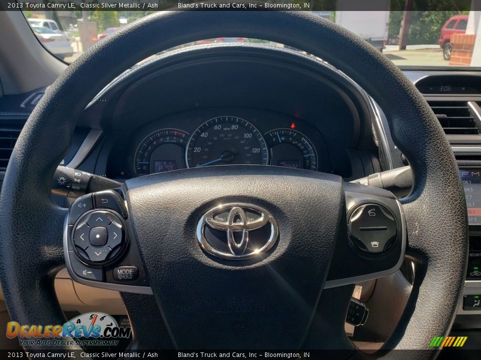2013 Toyota Camry LE Classic Silver Metallic / Ash Photo #10
