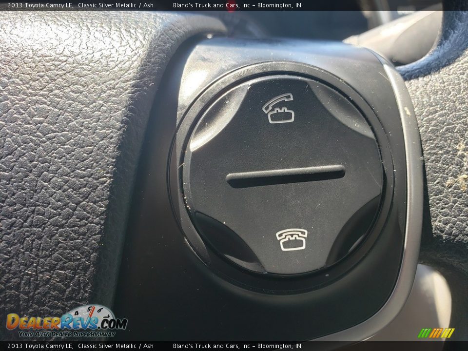 2013 Toyota Camry LE Classic Silver Metallic / Ash Photo #12
