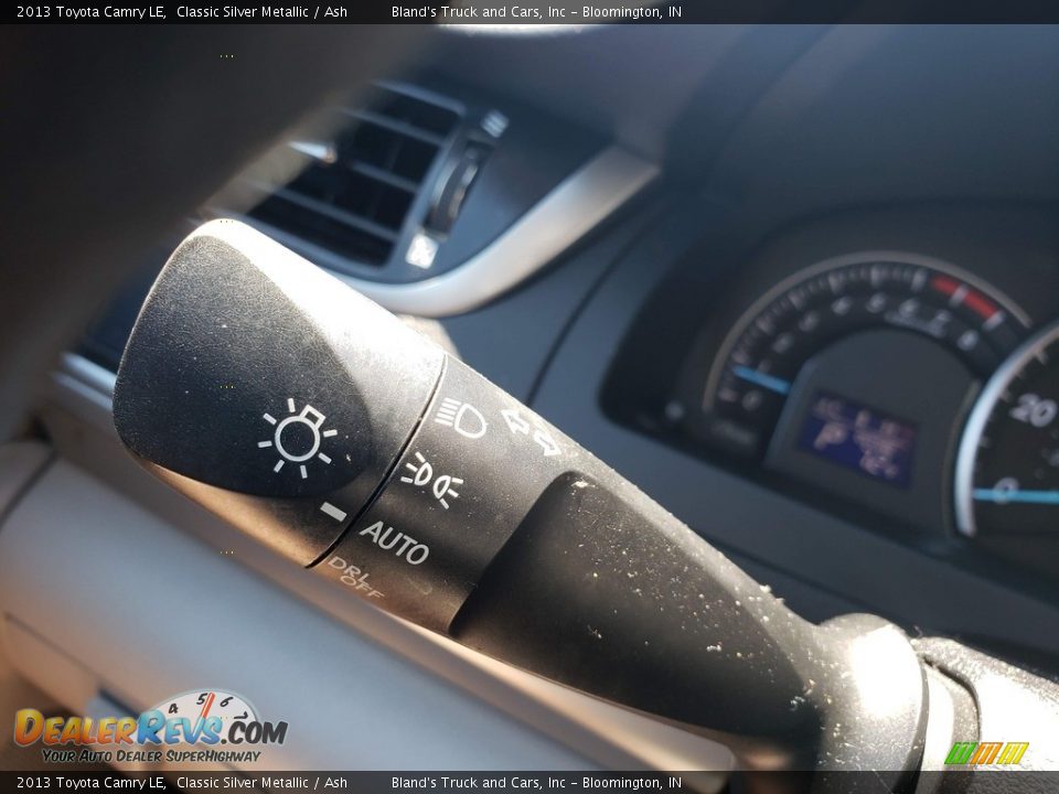 2013 Toyota Camry LE Classic Silver Metallic / Ash Photo #14