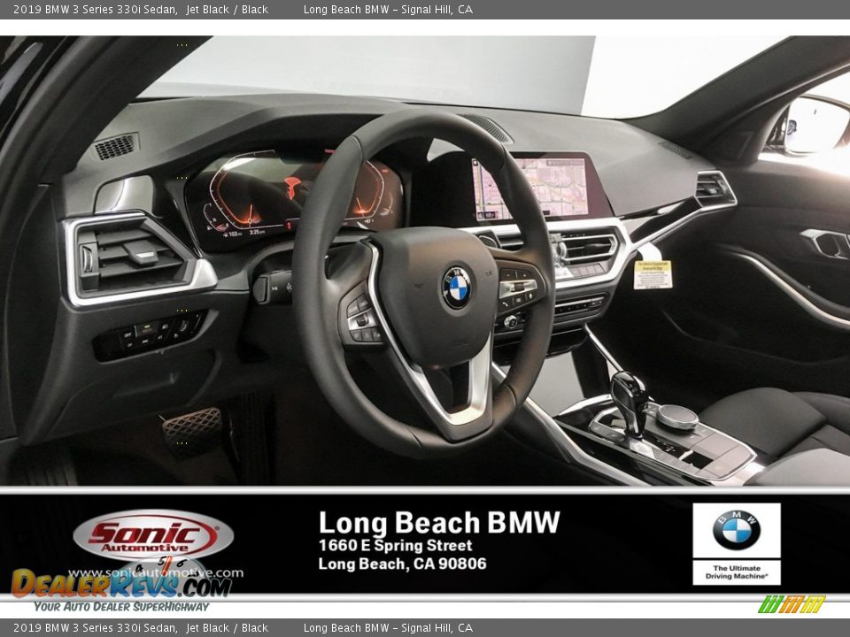 2019 BMW 3 Series 330i Sedan Jet Black / Black Photo #4