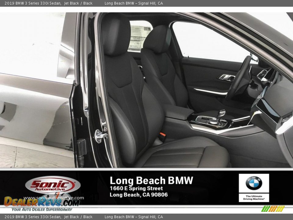 2019 BMW 3 Series 330i Sedan Jet Black / Black Photo #5