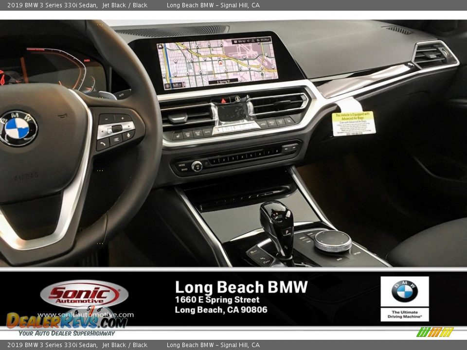 2019 BMW 3 Series 330i Sedan Jet Black / Black Photo #6