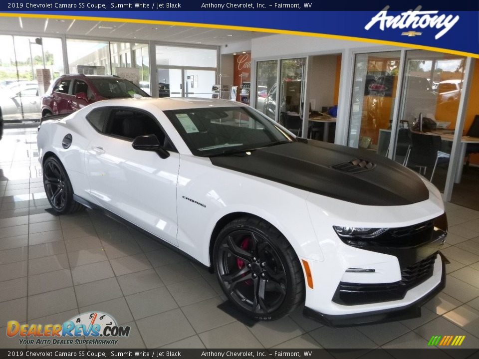 2019 Chevrolet Camaro SS Coupe Summit White / Jet Black Photo #1