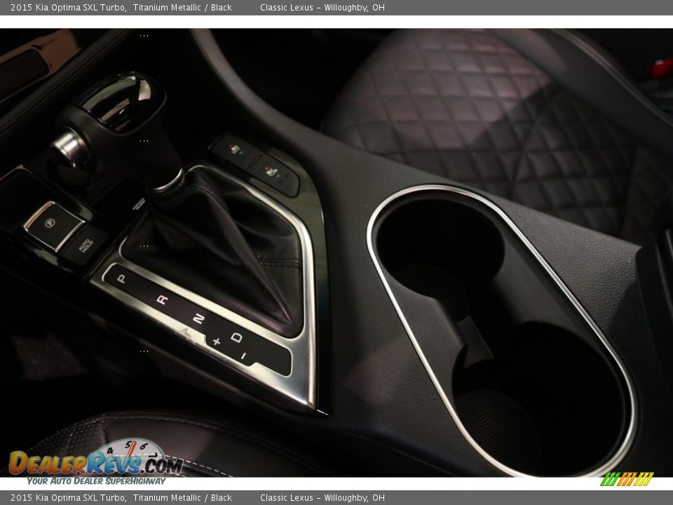 2015 Kia Optima SXL Turbo Titanium Metallic / Black Photo #19