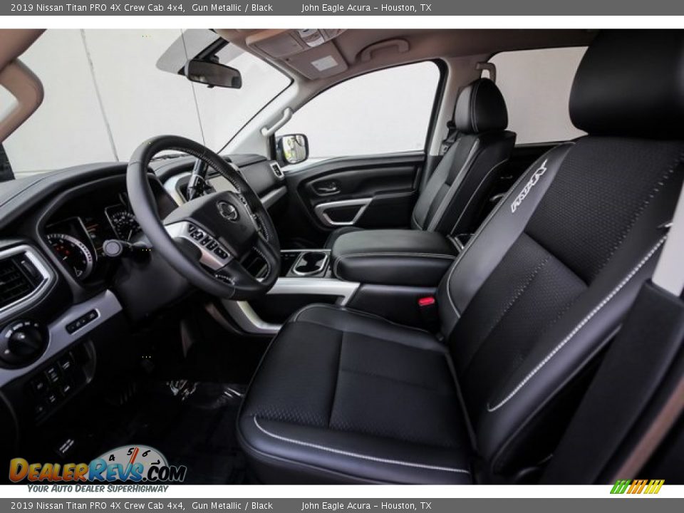 Black Interior - 2019 Nissan Titan PRO 4X Crew Cab 4x4 Photo #18