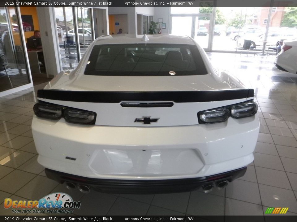 2019 Chevrolet Camaro SS Coupe Summit White / Jet Black Photo #5