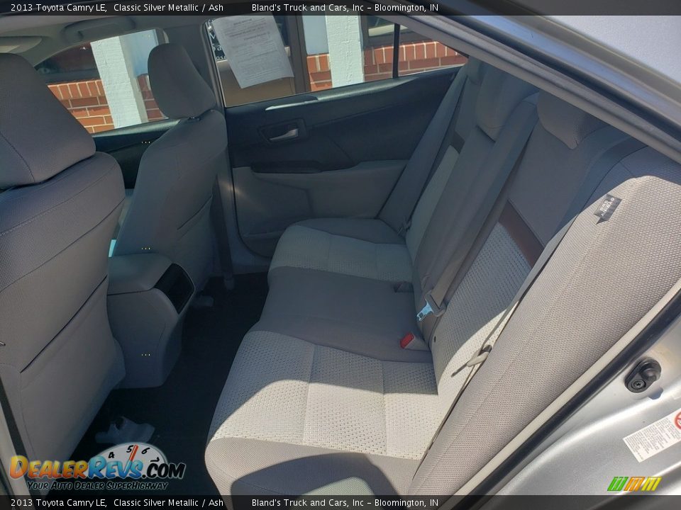 2013 Toyota Camry LE Classic Silver Metallic / Ash Photo #26