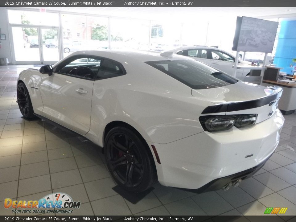 2019 Chevrolet Camaro SS Coupe Summit White / Jet Black Photo #6