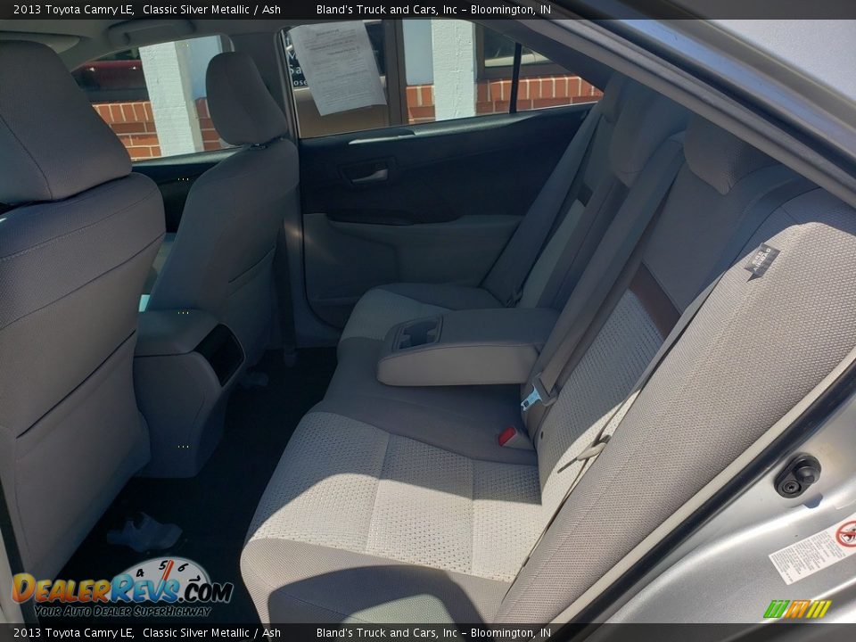 2013 Toyota Camry LE Classic Silver Metallic / Ash Photo #27