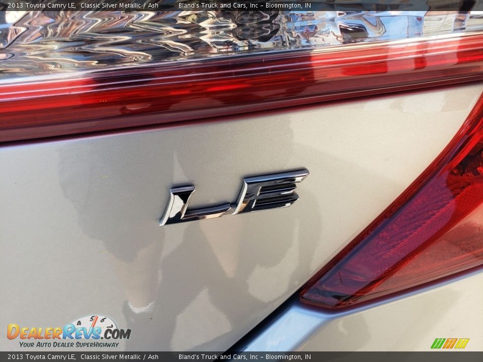 2013 Toyota Camry LE Classic Silver Metallic / Ash Photo #32