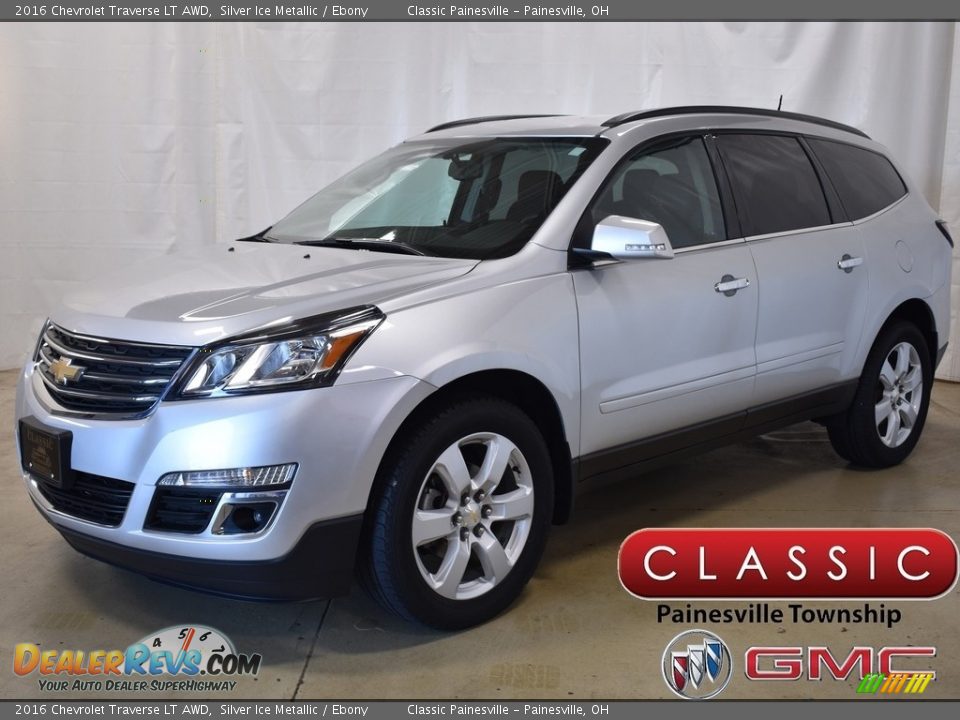 2016 Chevrolet Traverse LT AWD Silver Ice Metallic / Ebony Photo #1