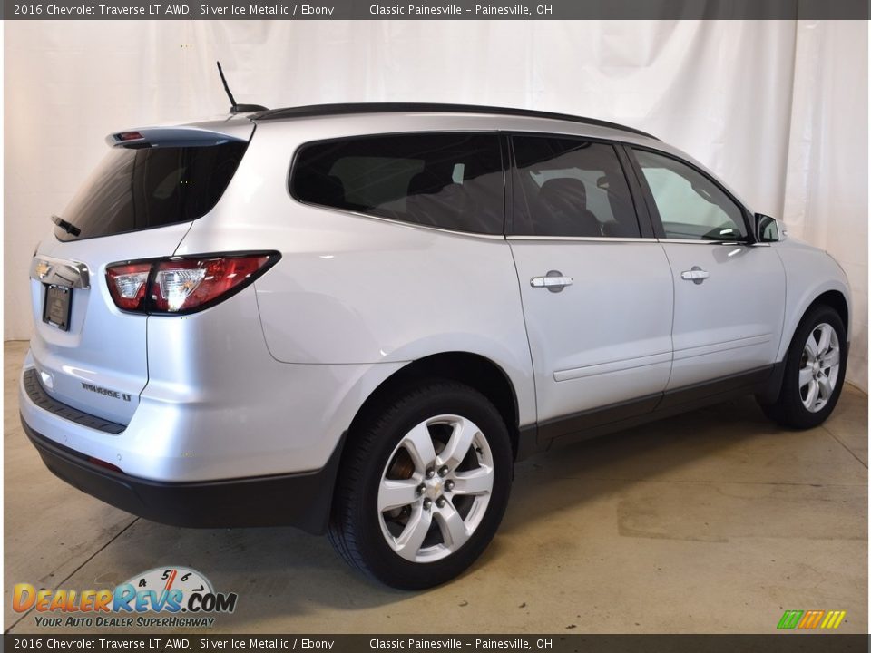 2016 Chevrolet Traverse LT AWD Silver Ice Metallic / Ebony Photo #2