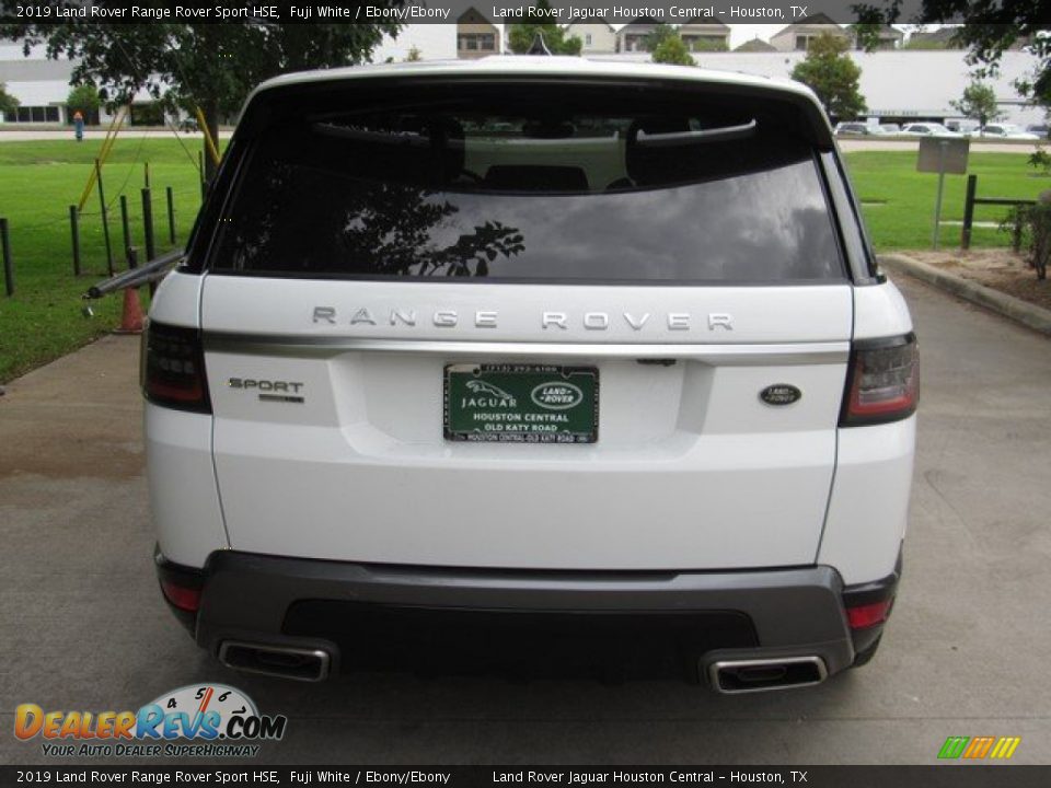 2019 Land Rover Range Rover Sport HSE Fuji White / Ebony/Ebony Photo #8