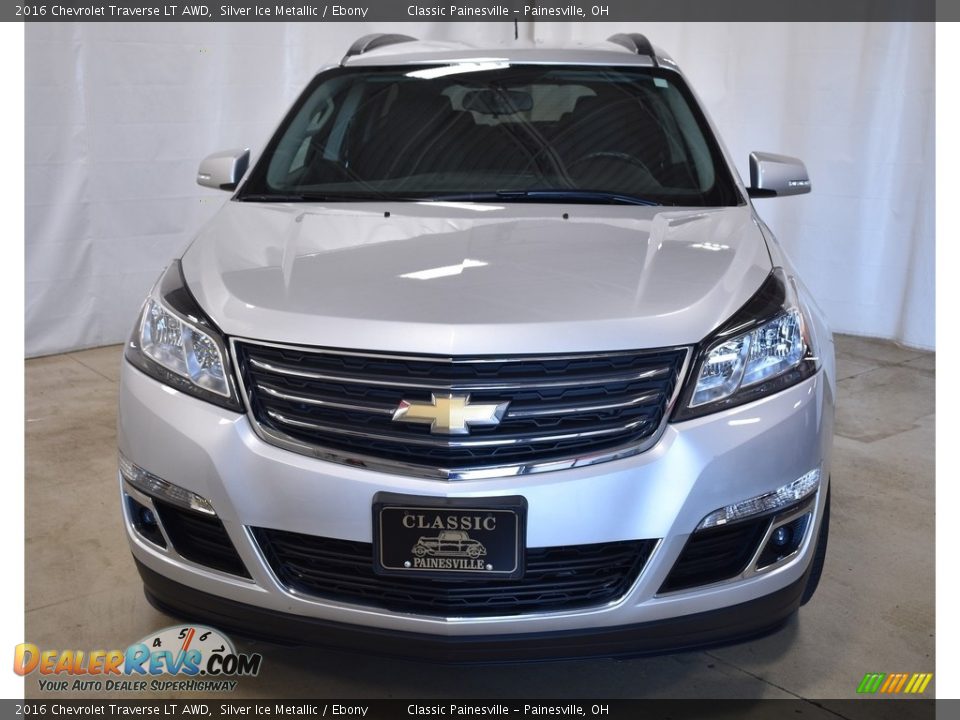 2016 Chevrolet Traverse LT AWD Silver Ice Metallic / Ebony Photo #4