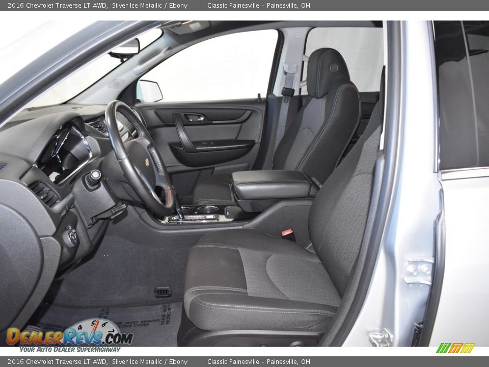 2016 Chevrolet Traverse LT AWD Silver Ice Metallic / Ebony Photo #7