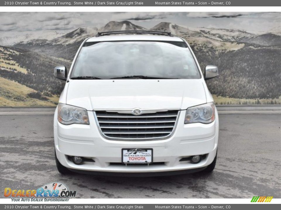 2010 Chrysler Town & Country Touring Stone White / Dark Slate Gray/Light Shale Photo #4