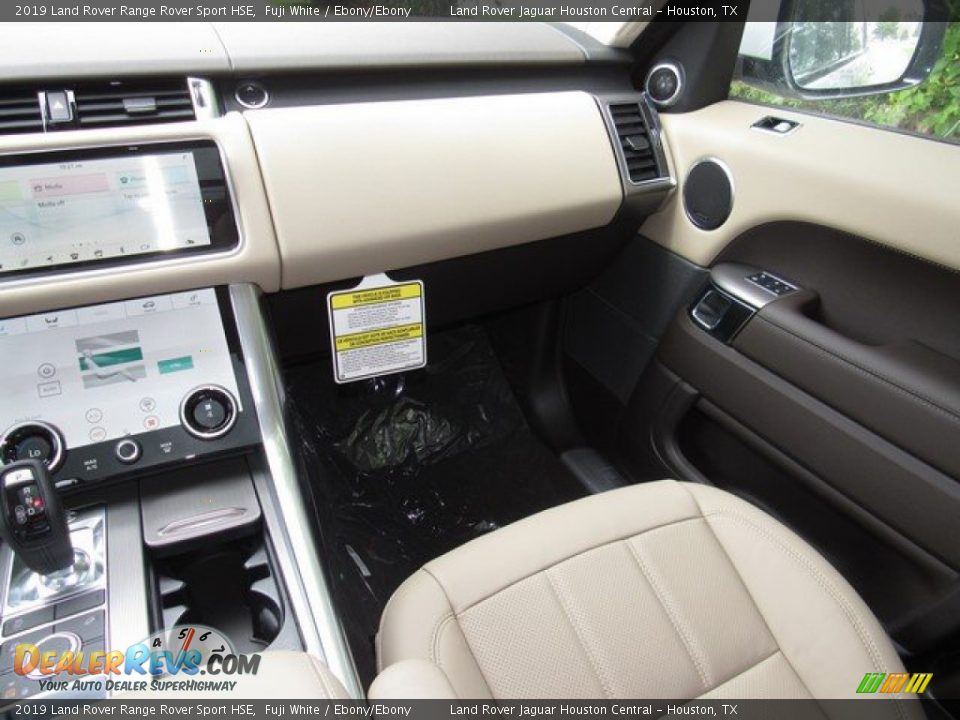 2019 Land Rover Range Rover Sport HSE Fuji White / Ebony/Ebony Photo #15