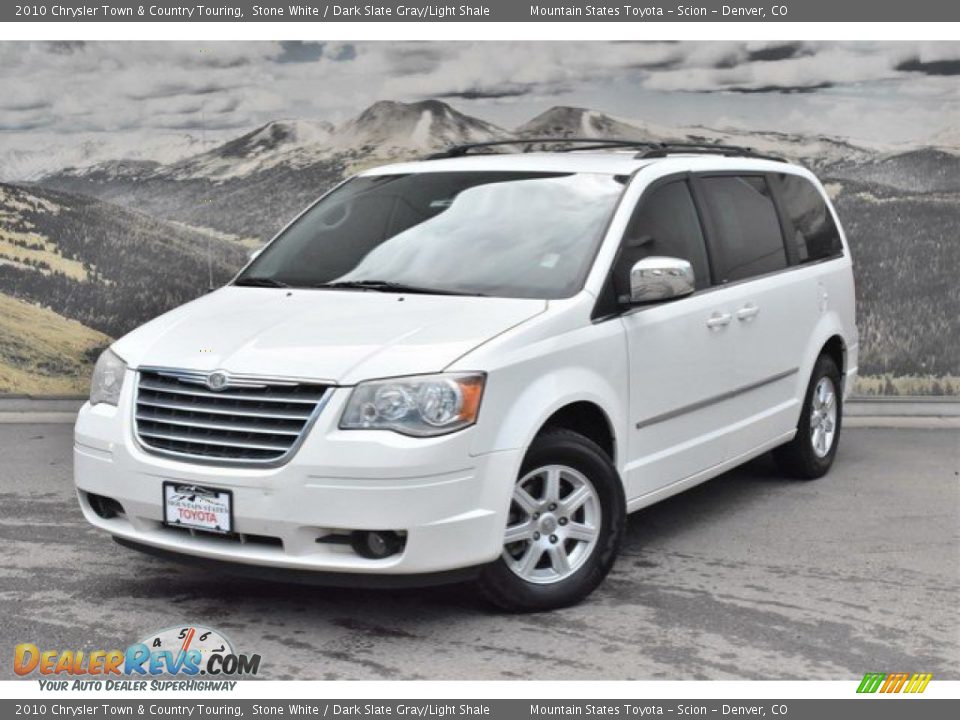 2010 Chrysler Town & Country Touring Stone White / Dark Slate Gray/Light Shale Photo #5