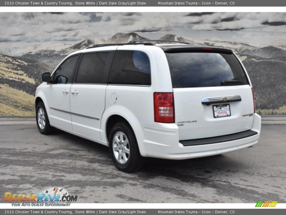 2010 Chrysler Town & Country Touring Stone White / Dark Slate Gray/Light Shale Photo #7