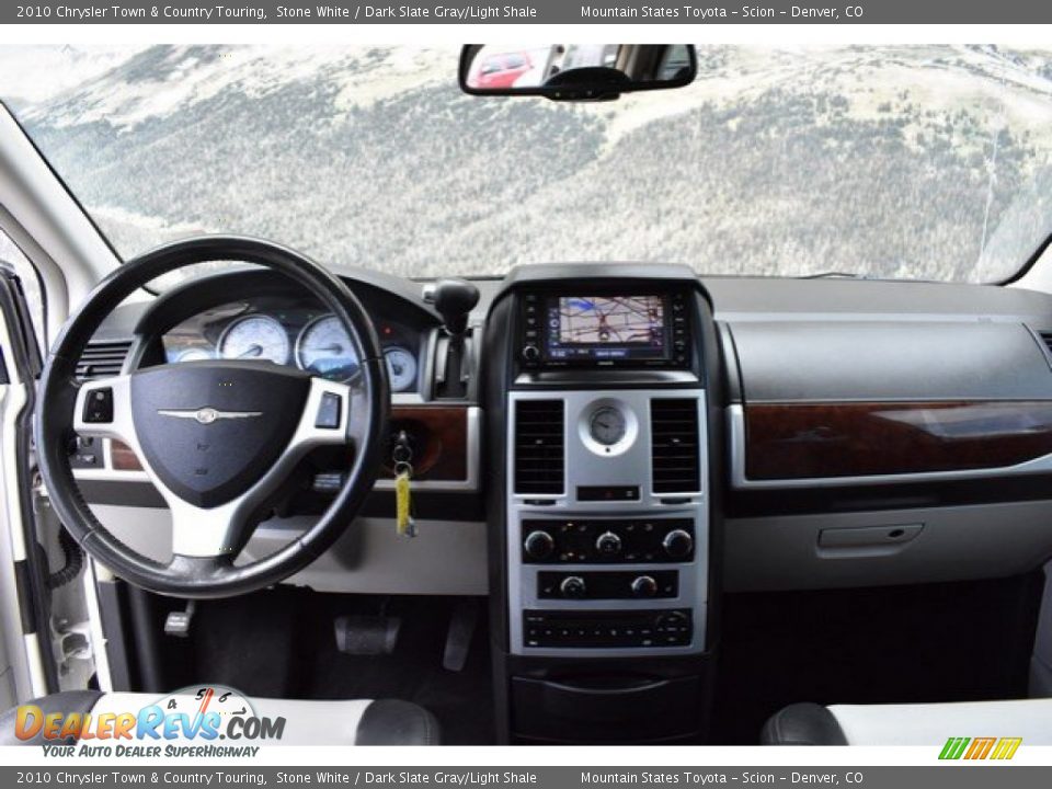 2010 Chrysler Town & Country Touring Stone White / Dark Slate Gray/Light Shale Photo #13