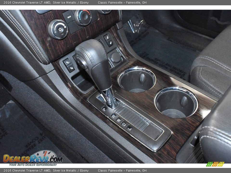 2016 Chevrolet Traverse LT AWD Silver Ice Metallic / Ebony Photo #16