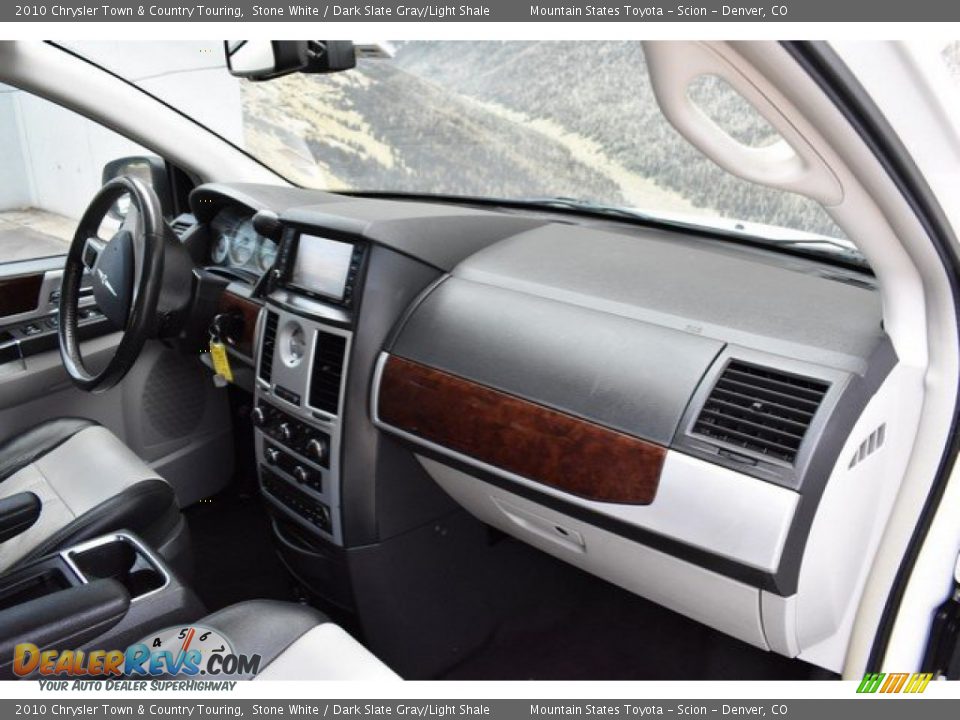2010 Chrysler Town & Country Touring Stone White / Dark Slate Gray/Light Shale Photo #16