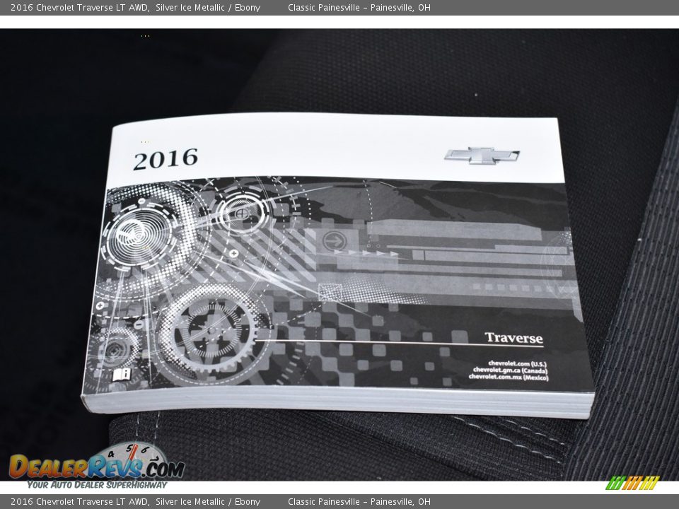 2016 Chevrolet Traverse LT AWD Silver Ice Metallic / Ebony Photo #17