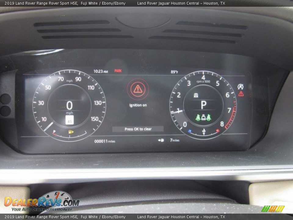 2019 Land Rover Range Rover Sport HSE Fuji White / Ebony/Ebony Photo #29