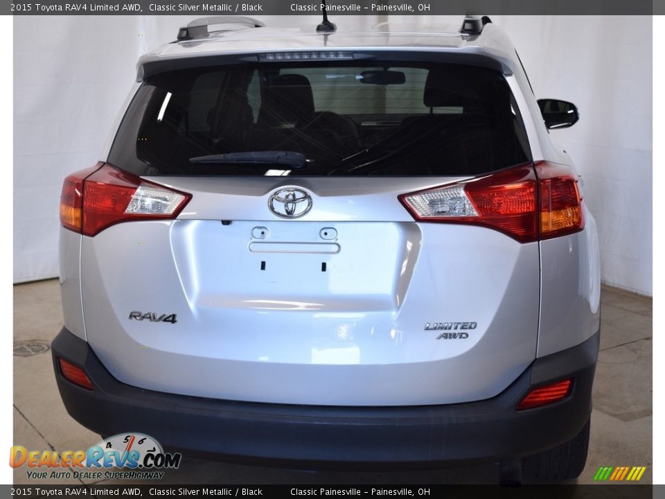 2015 Toyota RAV4 Limited AWD Classic Silver Metallic / Black Photo #3