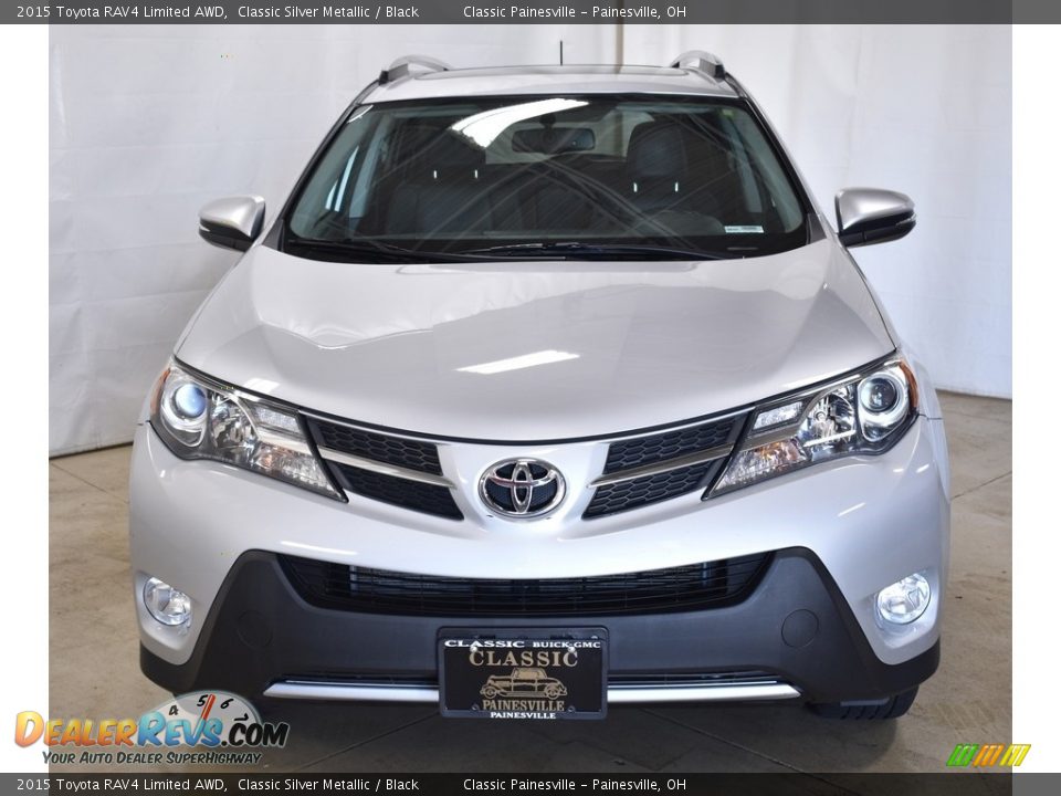 2015 Toyota RAV4 Limited AWD Classic Silver Metallic / Black Photo #4