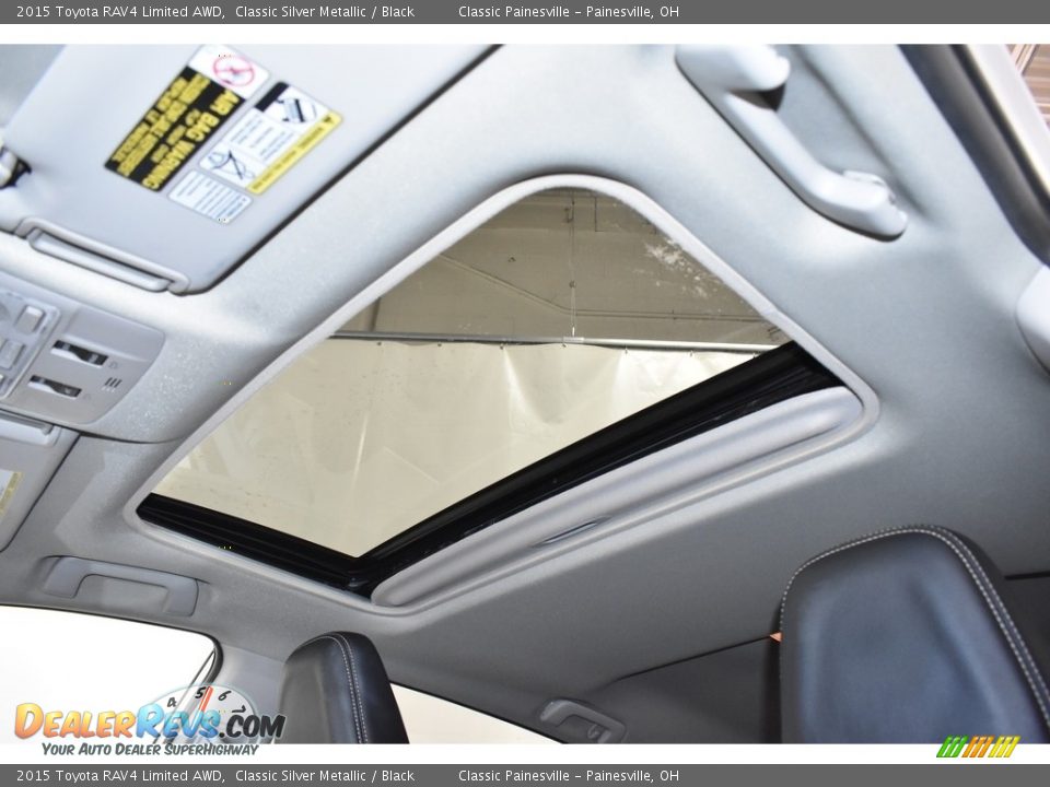 2015 Toyota RAV4 Limited AWD Classic Silver Metallic / Black Photo #6