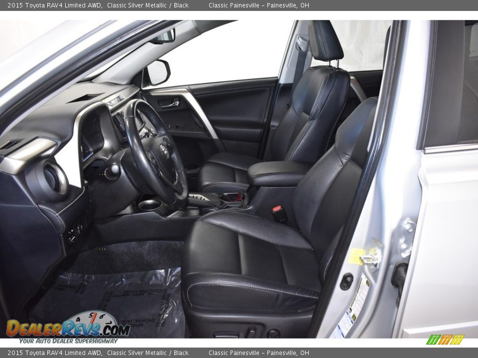2015 Toyota RAV4 Limited AWD Classic Silver Metallic / Black Photo #8