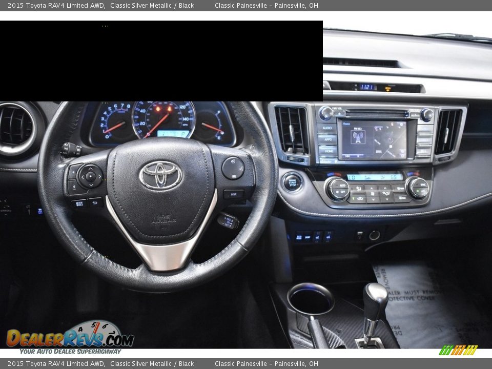 2015 Toyota RAV4 Limited AWD Classic Silver Metallic / Black Photo #13